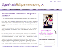 Tablet Screenshot of helenbellydance.com
